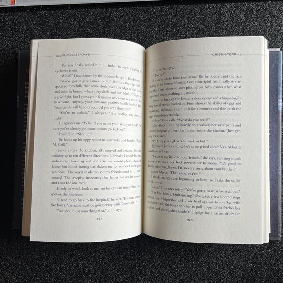 Brand new All of Our Yesterdays by Cristin Terrill dystopian YA novel book - Picture 9 of 10